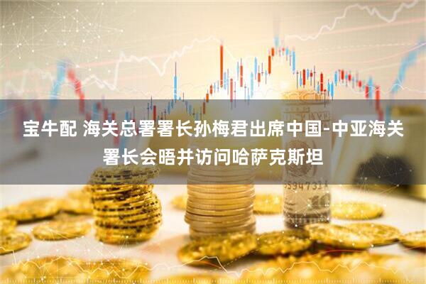 宝牛配 海关总署署长孙梅君出席中国-中亚海关署长会晤并访问哈萨克斯坦
