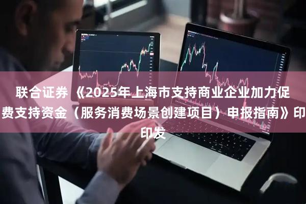 联合证券 《2025年上海市支持商业企业加力促消费支持资金（服务消费场景创建项目）申报指南》印发