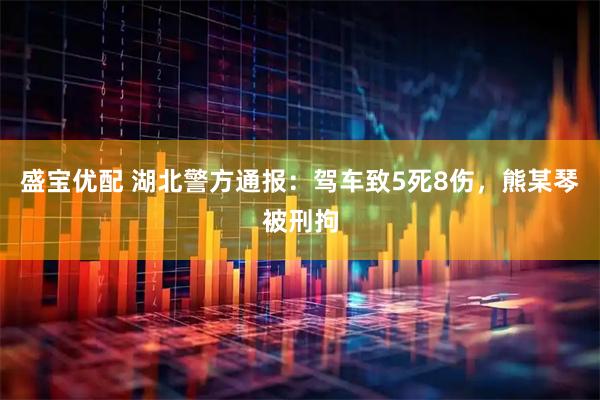 盛宝优配 湖北警方通报：驾车致5死8伤，熊某琴被刑拘